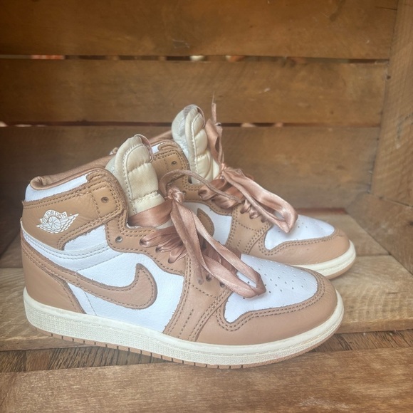 Nike Other - Nike Air Jordan 1 Retro High OG Praline PS Kids Size 13c Praline-Sail FN6621-201